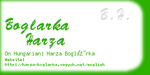 boglarka harza business card